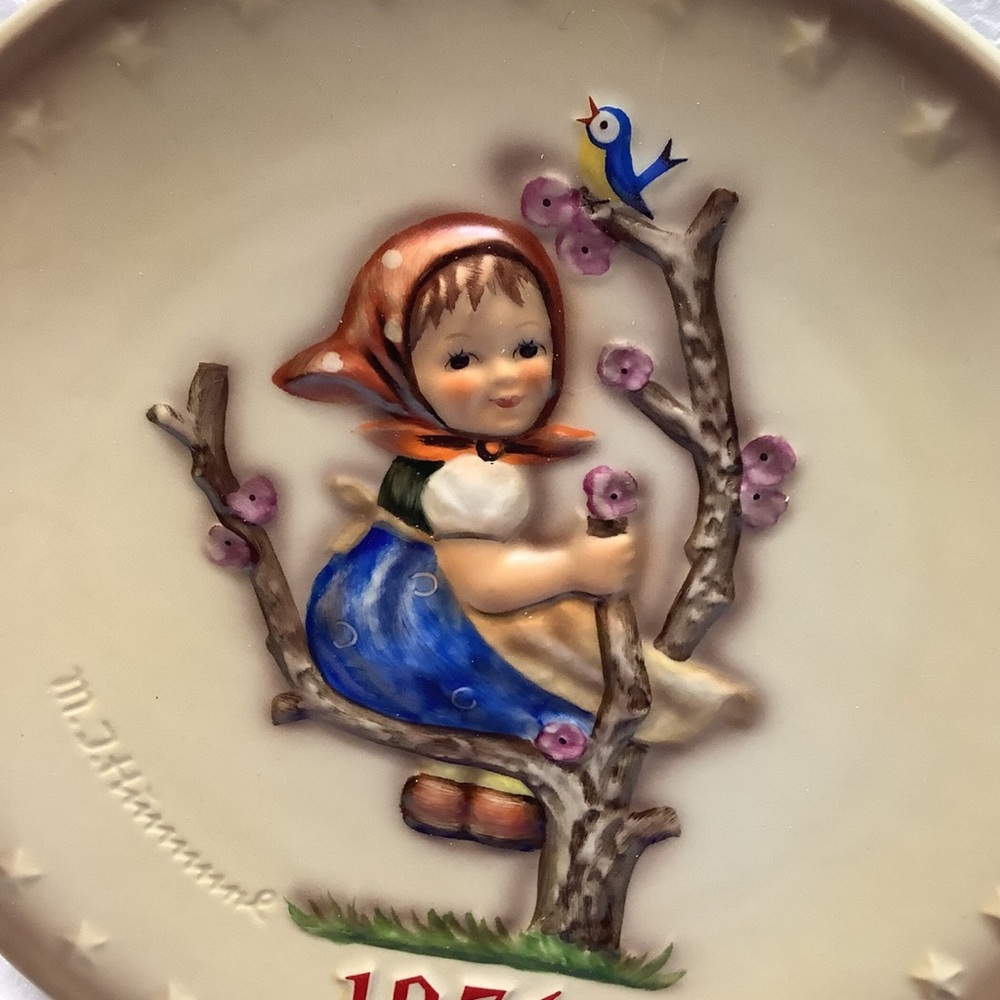 M.I Hummel 6th annual collectors plate from 1976 ~No. 269 ~ Goebel West Germany - Picture 4 of 5